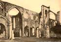 Rune van de abdij van Aulne (te Gozee) THUIN foto: De ruïne begin 1900