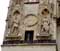 sundial, sun clock, sun calendar from Town hall and belfry