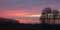 Vue de paysage exemple Landschap Beveren zonsondergang