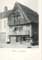 houten gevel van Oud houten huis