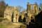 central aisle from Ruins and museum of the Old Abbey of Orval