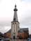 beeld (als ornament) van Onze-Lieve-Vrouwekerk Oelegem