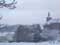 Snow with Saint Gertrudis' church (in Hevillers)