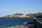 Zicht op zee en Port Vendres