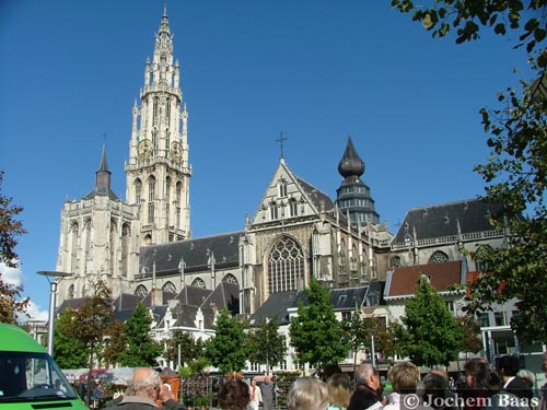 Onze-Lieve-Vrouw-Kathedraal ANTWERPEN 1 (centrum) in ANTWERPEN / BELGI 