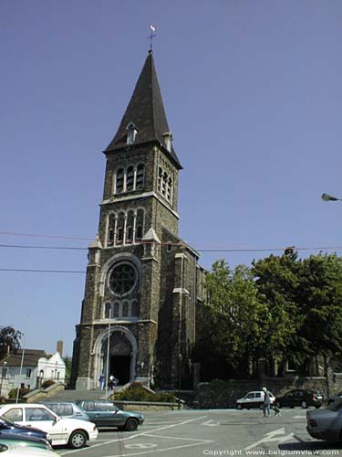 Sant Barthelemy's church (Chatelineau) CHATELET / BELGIUM 