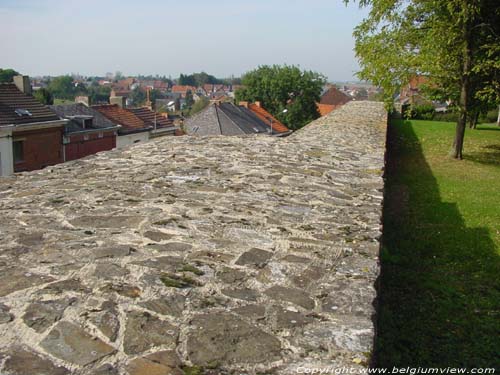 Middeleeuwse stadsomwalling BINCHE / BELGI 