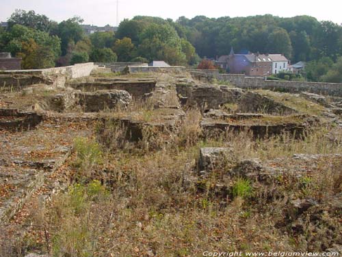 Excavations Castle Mary of Hungary BINCHE / BELGIUM 