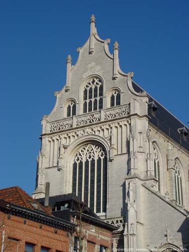 Sint-Pauluskerk ANTWERPEN 1 (centrum) in ANTWERPEN / BELGI Westgevel