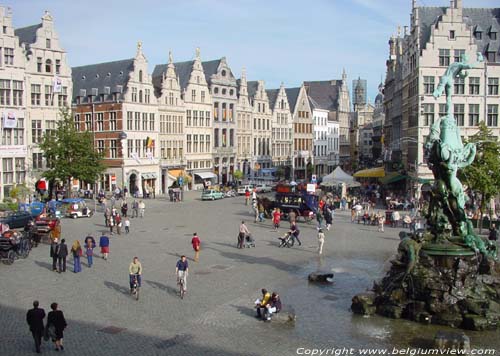 Town Square ANTWERP 1 in ANTWERP / BELGIUM 