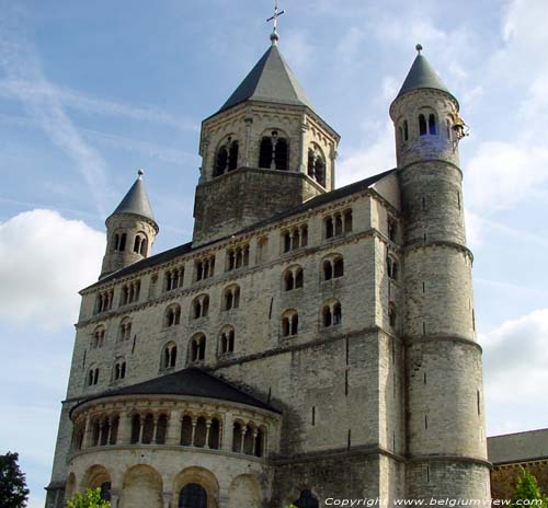 Saint Gertrude NIVELLES / BELGIUM Detail from the west facade