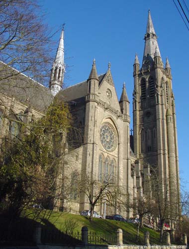 Saint-Martin kerk ARLON in AARLEN / BELGI  