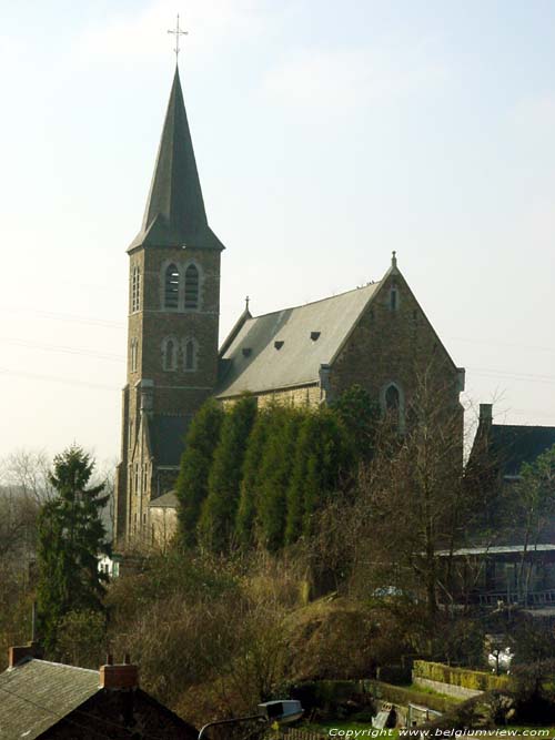 Sint-Barbarakerk (te Auvelais) SAMBREVILLE / BELGI 