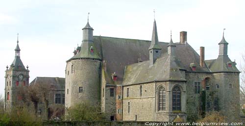 Ecaussinnes-Lalaing castle ECAUSSINNES-LALAING in ECAUSSINES / BELGIUM 