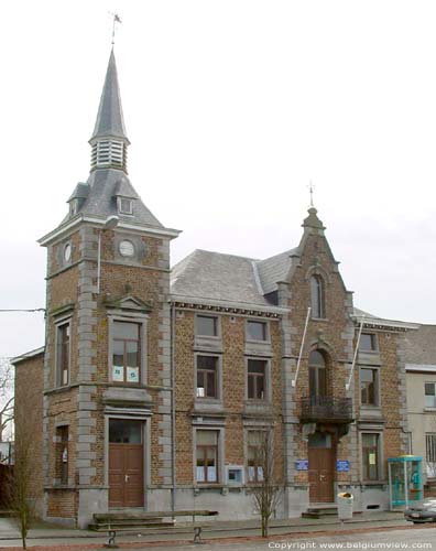 Eld Town Hall of Marche-Lez-Ecaussines ECAUSSINNES in ECAUSSINES / BELGIUM e