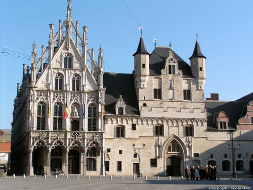 Paleis van de Grote Raad MECHELEN / BELGI Foto door Eddy Van Leuven (waarvoor dank!)