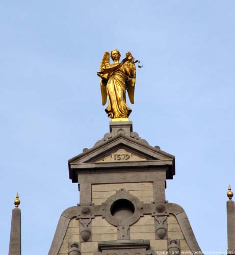 The white Angel ANTWERP 1 in ANTWERP / BELGIUM 