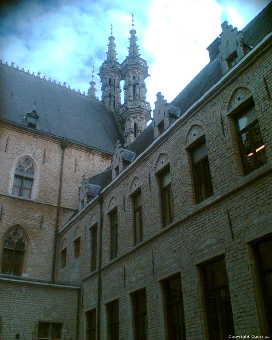 Stadhuis LEUVEN / BELGI Achterkant