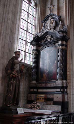 Sint-Pieterskerk LEUVEN foto Zijkapel