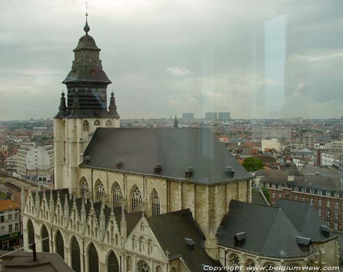 Onze-Lieve-Vrouw-ter-Kapelle BRUSSEL-STAD / BRUSSEL foto Overzicht vanuit building kadaster