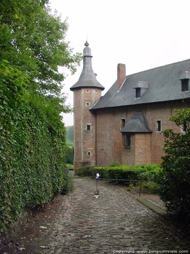 Chateau de Rixensart RIXENSART / BELGI De linker zijmuur