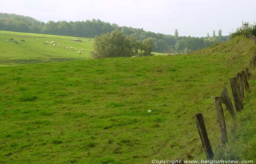 La Marache LASNE / BELGI Zicht naar het zuiden