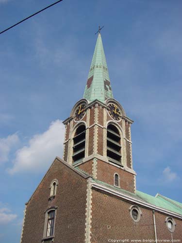 Sint-Jozefskerk - Koninklijke Kapel WATERLOO foto Detail toren