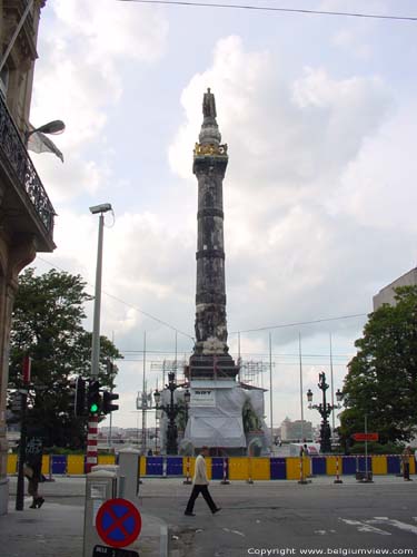 Congreskolom BRUSSEL-STAD / BRUSSEL foto Vooraanzicht uit zuidoosten