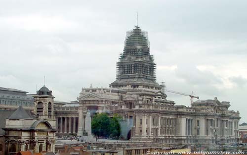 Justice Palace BRUSSELS-CITY in BRUSSELS / BELGIUM 