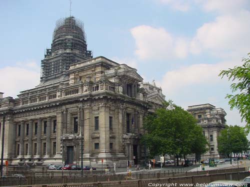 Justice Palace BRUSSELS-CITY in BRUSSELS / BELGIUM 