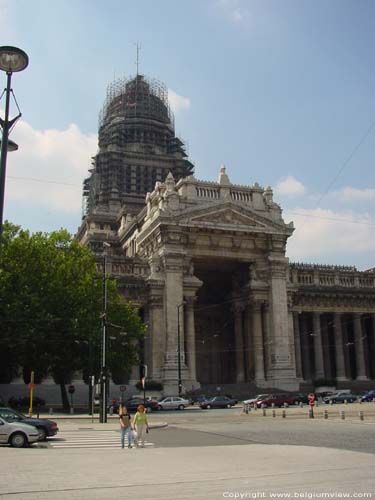 Justice Palace BRUSSELS-CITY in BRUSSELS / BELGIUM 