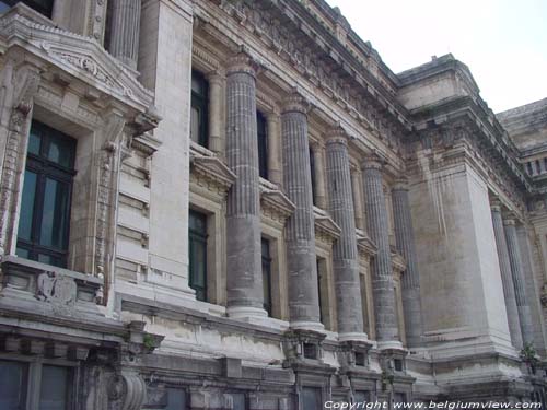 Justice Palace BRUSSELS-CITY in BRUSSELS / BELGIUM 