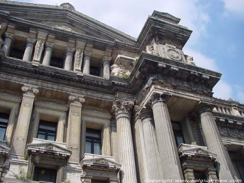 Justice Palace BRUSSELS-CITY in BRUSSELS / BELGIUM 