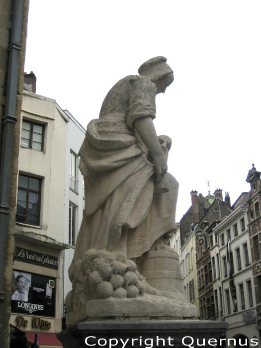 Saint-Nicolas' church BRUSSELS-CITY in BRUSSELS / BELGIUM 