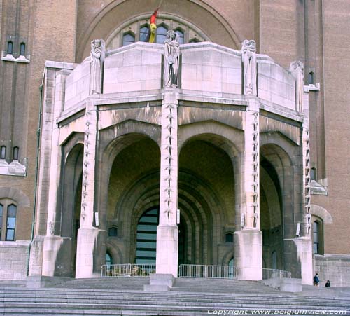 Basilique of the Holy Heart. KOEKELBERG picture 