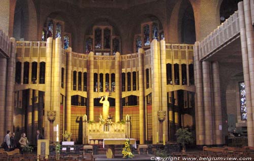 Basilique of the Holy Heart. KOEKELBERG picture 