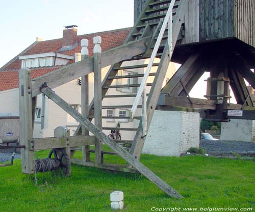 Moulin du village DE HAAN / BELGIQUE 