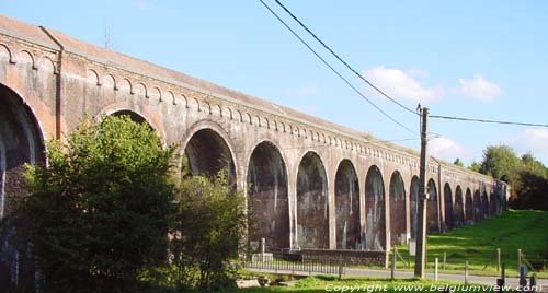 Aquaduct BRAINE-L'ALLEUD / EIGENBRAKEL foto Zijaanzicht vanuit noordoosten