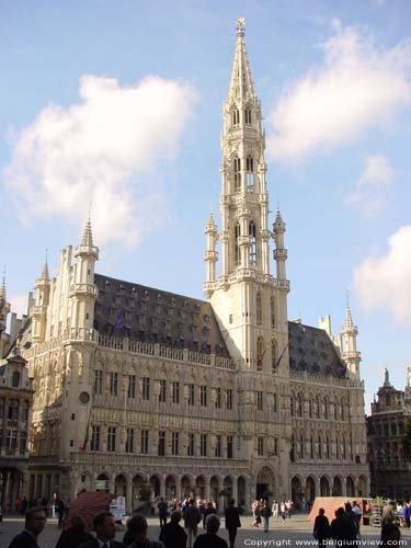 Stadhuis BRUSSEL-STAD / BRUSSEL foto Voorgevel overzicht
