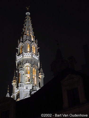 City hall BRUSSELS-CITY in BRUSSELS / BELGIUM 