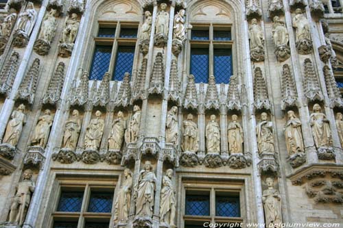 Stadhuis BRUSSEL-STAD in BRUSSEL / BELGI 