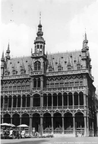 Broodhuis BRUSSEL-STAD in BRUSSEL / BELGI Voor deze foto uit 1938 danken we Pim Vermeulen.