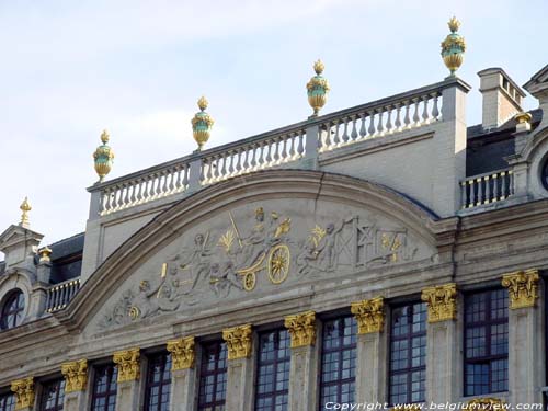 Huis der Hertogen van Brabant BRUSSEL-STAD in BRUSSEL / BELGIË  