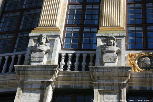 Huis der Hertogen van Brabant BRUSSEL-STAD in BRUSSEL / BELGIË 
