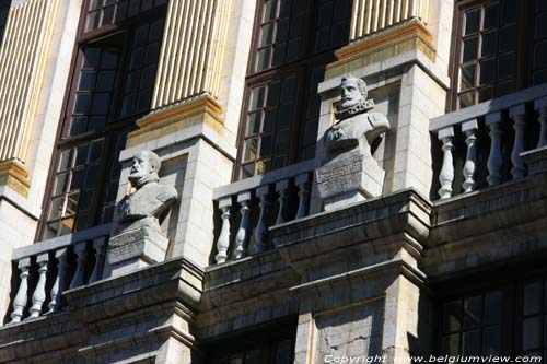 Huis der Hertogen van Brabant BRUSSEL-STAD in BRUSSEL / BELGI 