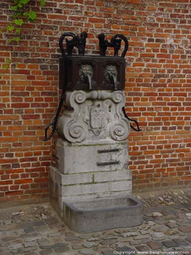 Groot Begijnhof LEUVEN foto Pomp met voluten