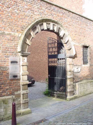 Woning van Guy Morillon LEUVEN / BELGI Detail poort