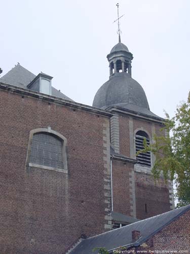 Sint-Guibertkerk GEMBLOUX / BELGI Detail bovenaan