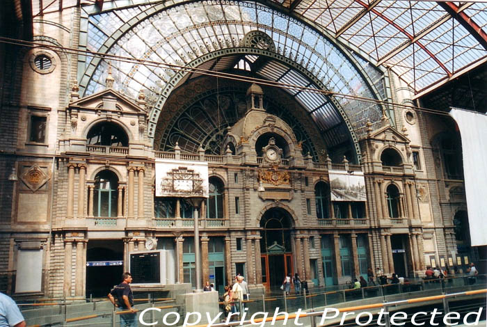 Gare Centrale ANTWERPEN 1  ANVERS / BELGIQUE 