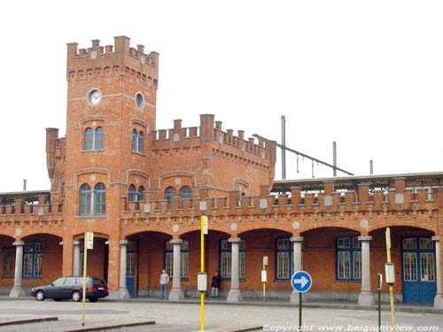 Railway station AALST / BELGIUM 